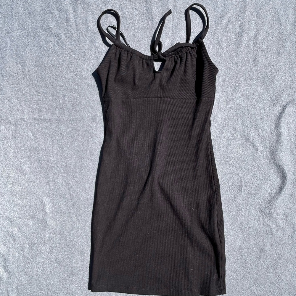 Casual Black Dress